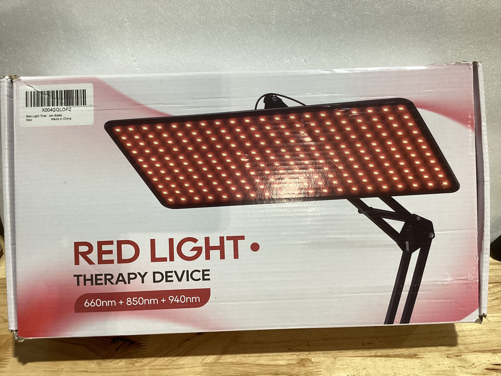 Lámpara de Terapia de Luz Roja e Infrarroja para Cuerpo y Rostro – Con Control Remoto