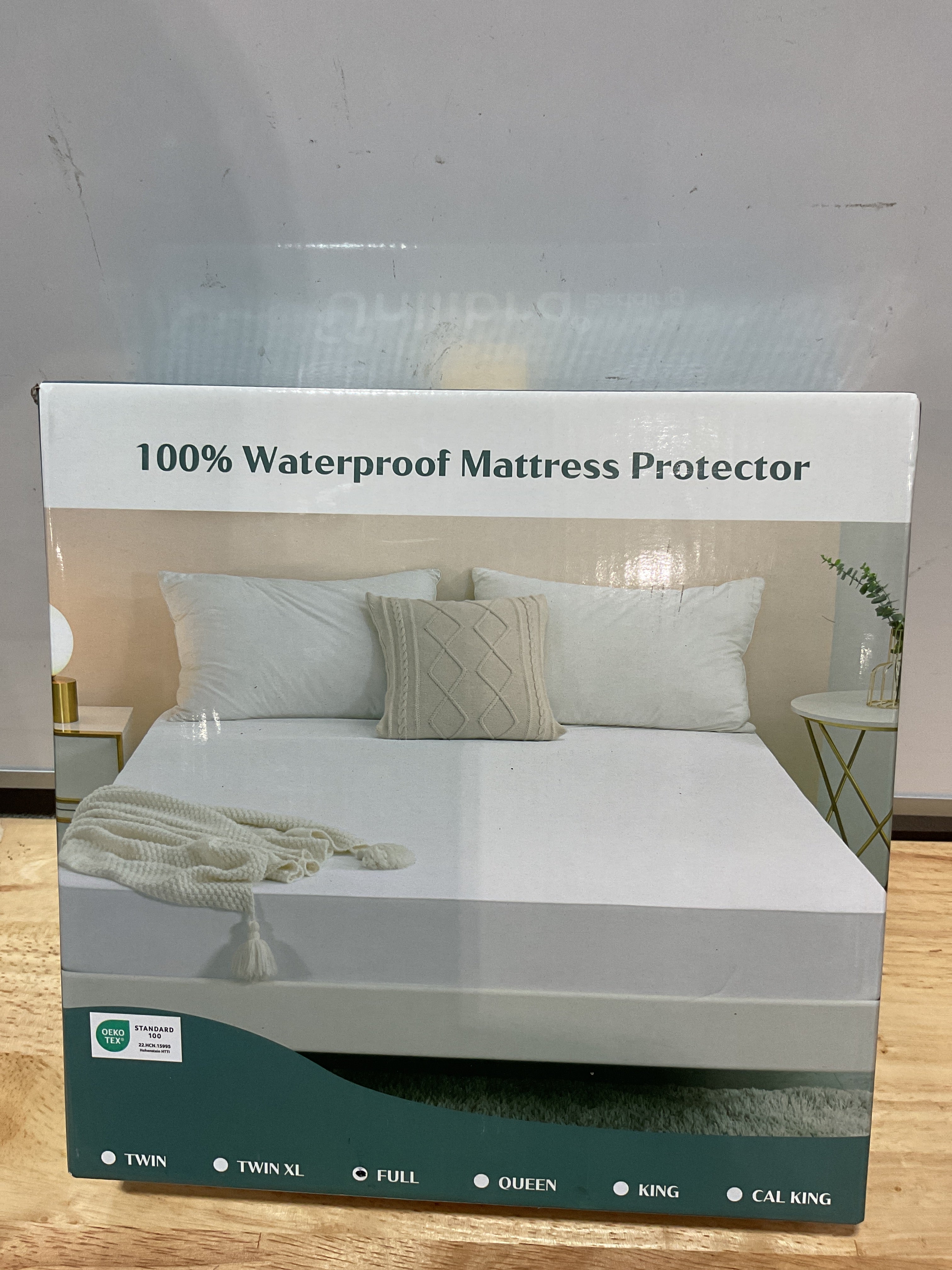 Protector de Colchón Impermeable Full — Pack de 2, Suave, Transpirable y Silencioso (hasta 48 cm)