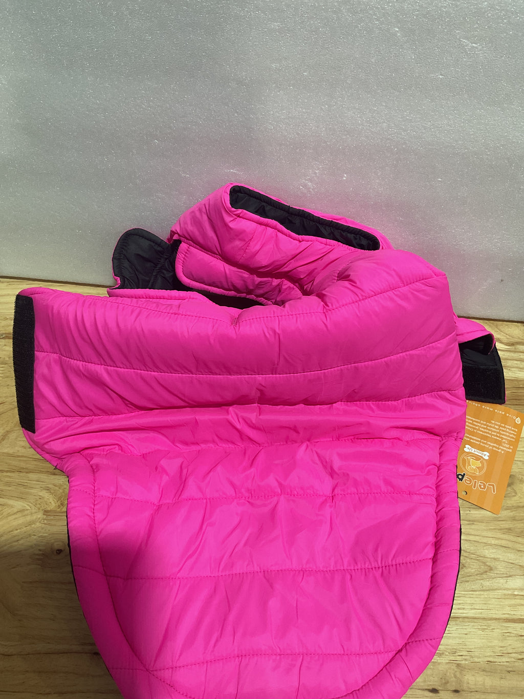 Abrigo Reversible Impermeable para Perros Lelepet – Talla L Rojo Rosa para Bulldog Francés | Lulada