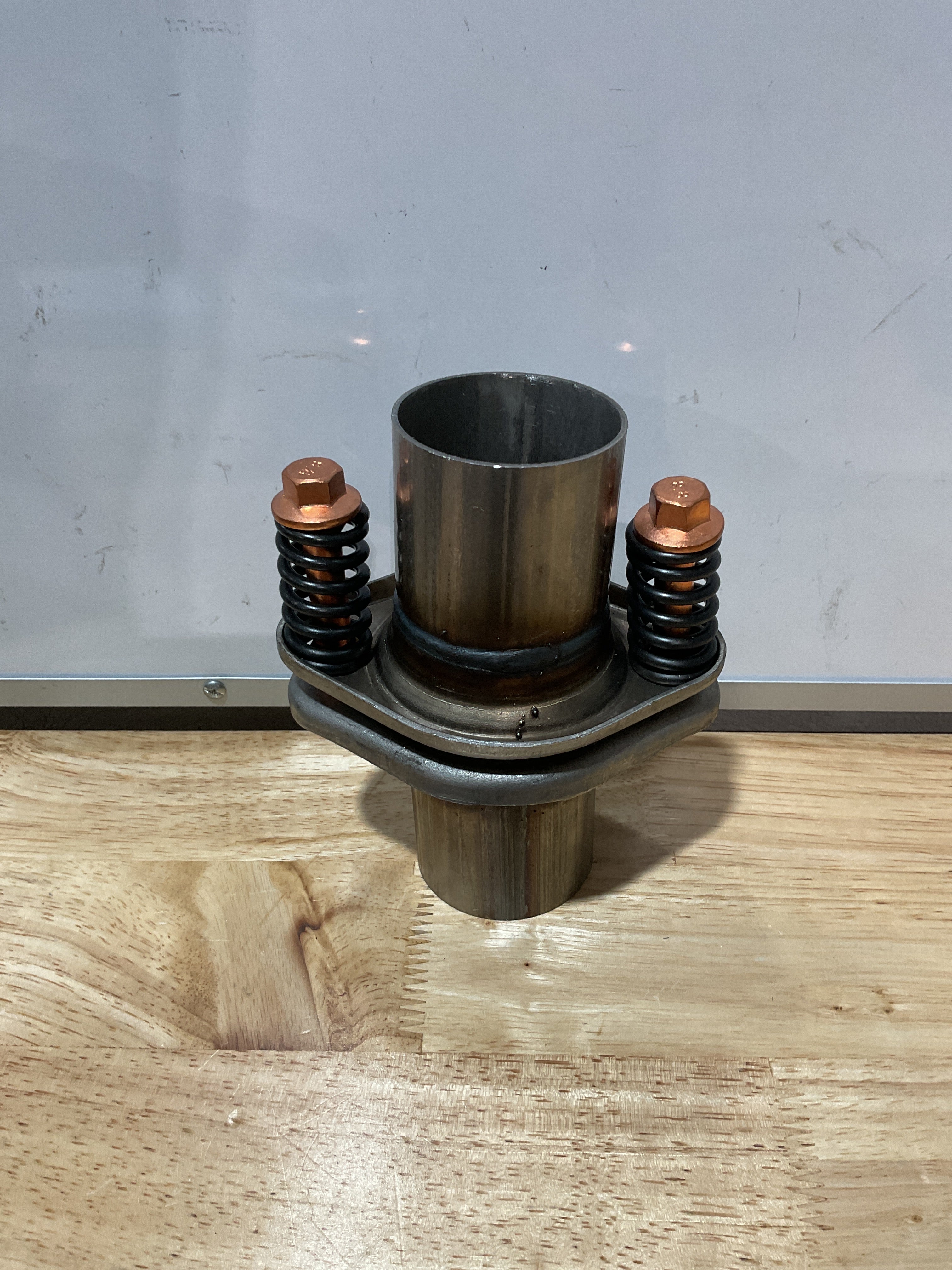 Bridas Flex de Escape con Resorte 2"x6" – Acero Inoxidable 409L para Aftermarket