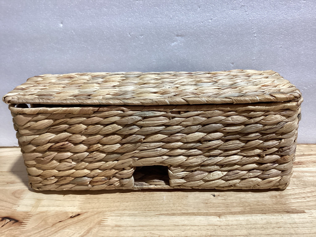 Canasta de Yute Decorativa — Organizador Natural para el Hogar, Plantas y Decoración