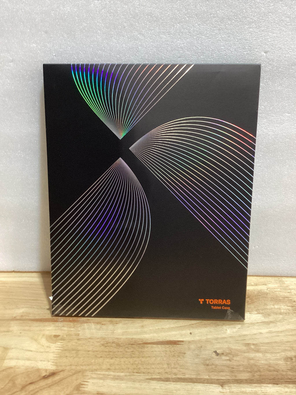 Funda TORRAS para iPad Pro 12.9 2022 M2 / 2021 M1 — Soporte Ajustable, Traslúcida con Porta Lápiz, Negro