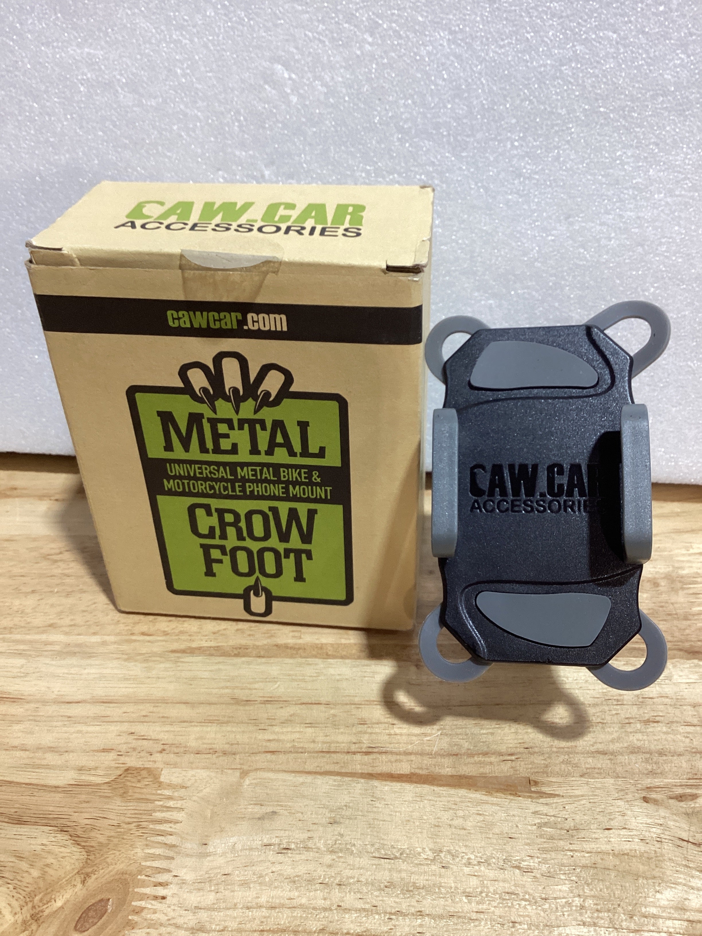 Soporte de Teléfono para Moto y Bicicleta CAW.CAR — Metal, Irrompible, Universal