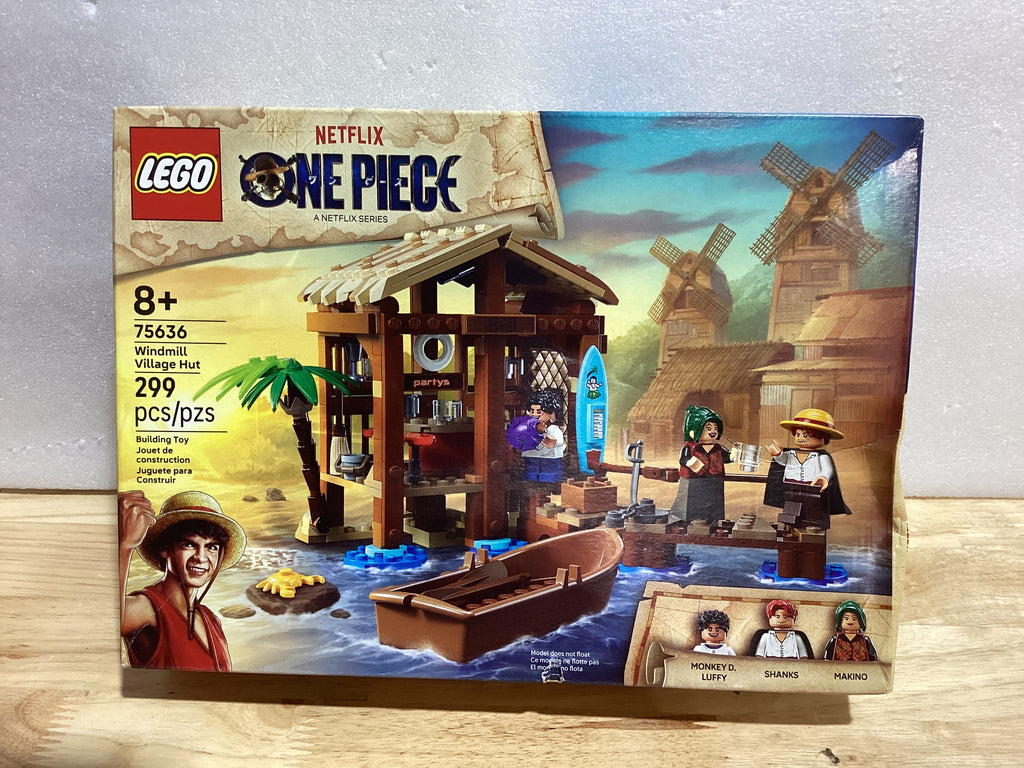 LEGO ONE Piece Aldea del Molino de Viento – Set de Construcción con Figuras para Fans del Anime, 8+ Años
