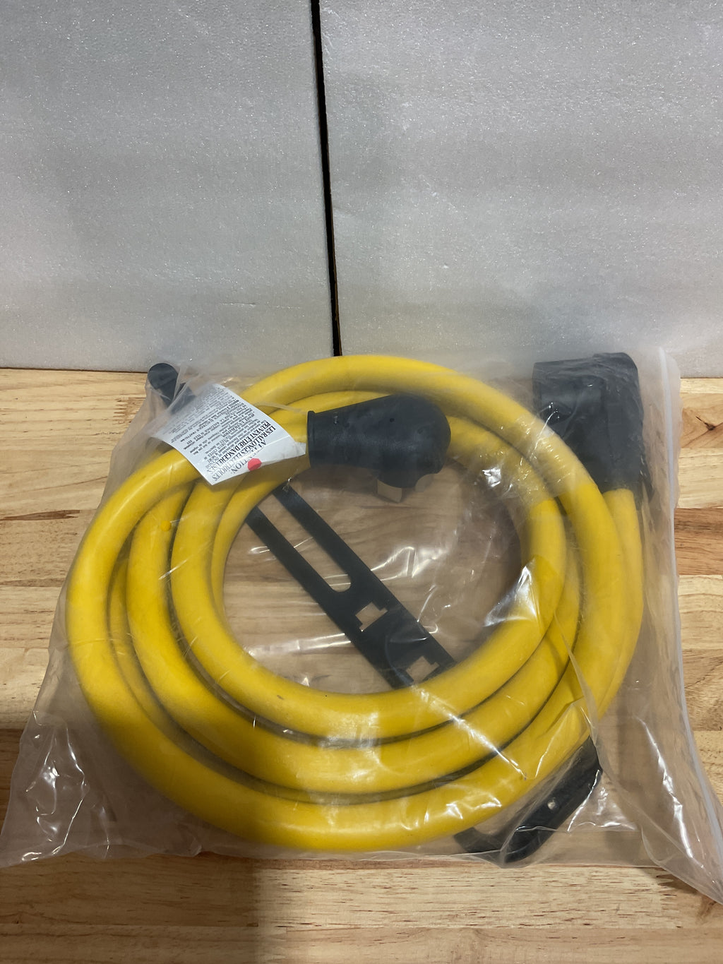 Cable de extensión de 15 pies, 10-50, 50 A, compatible con enchufe macho NEMA 10-50 a receptáculo hembra 10-50, cable de extensión de 50 A, 3 clavijas, para horno eléctrico, estufa, calibre STW 8 AWG/3C, 250 V, 12 500 W 