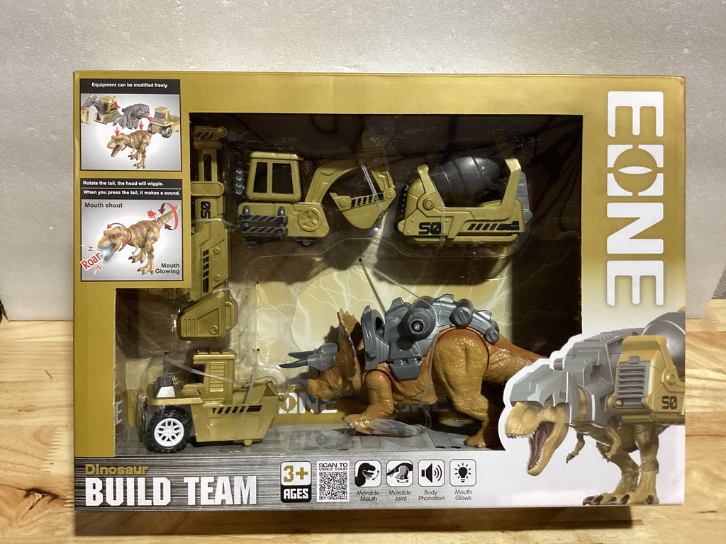 Juguete Dinosaur Build Team eOne – Set de Construcción para Niños