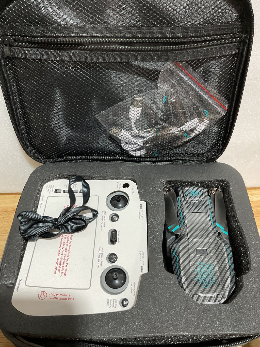 Drone GPS con Cámara 4K FPV — 90 Min de Vuelo, Pantalla LCD 5", Motor Brushless, Plegable y Liviano para Principiantes