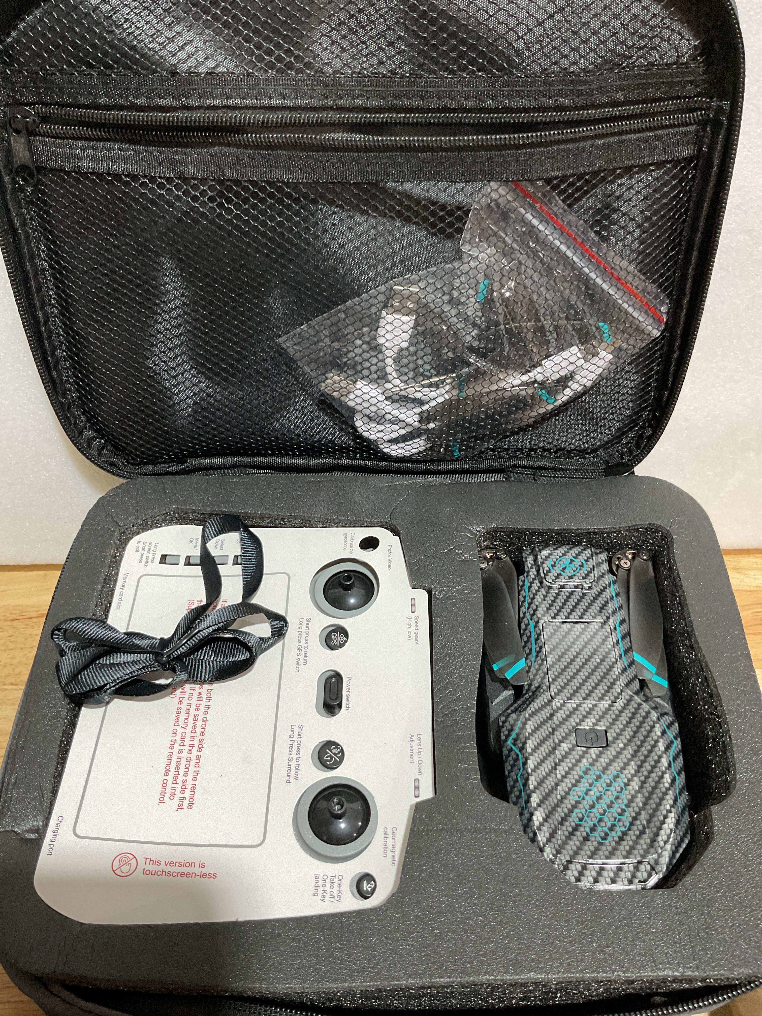 Drone GPS con Cámara 4K FPV — 90 Min de Vuelo, Pantalla LCD 5", Motor Brushless, Plegable y Liviano para Principiantes