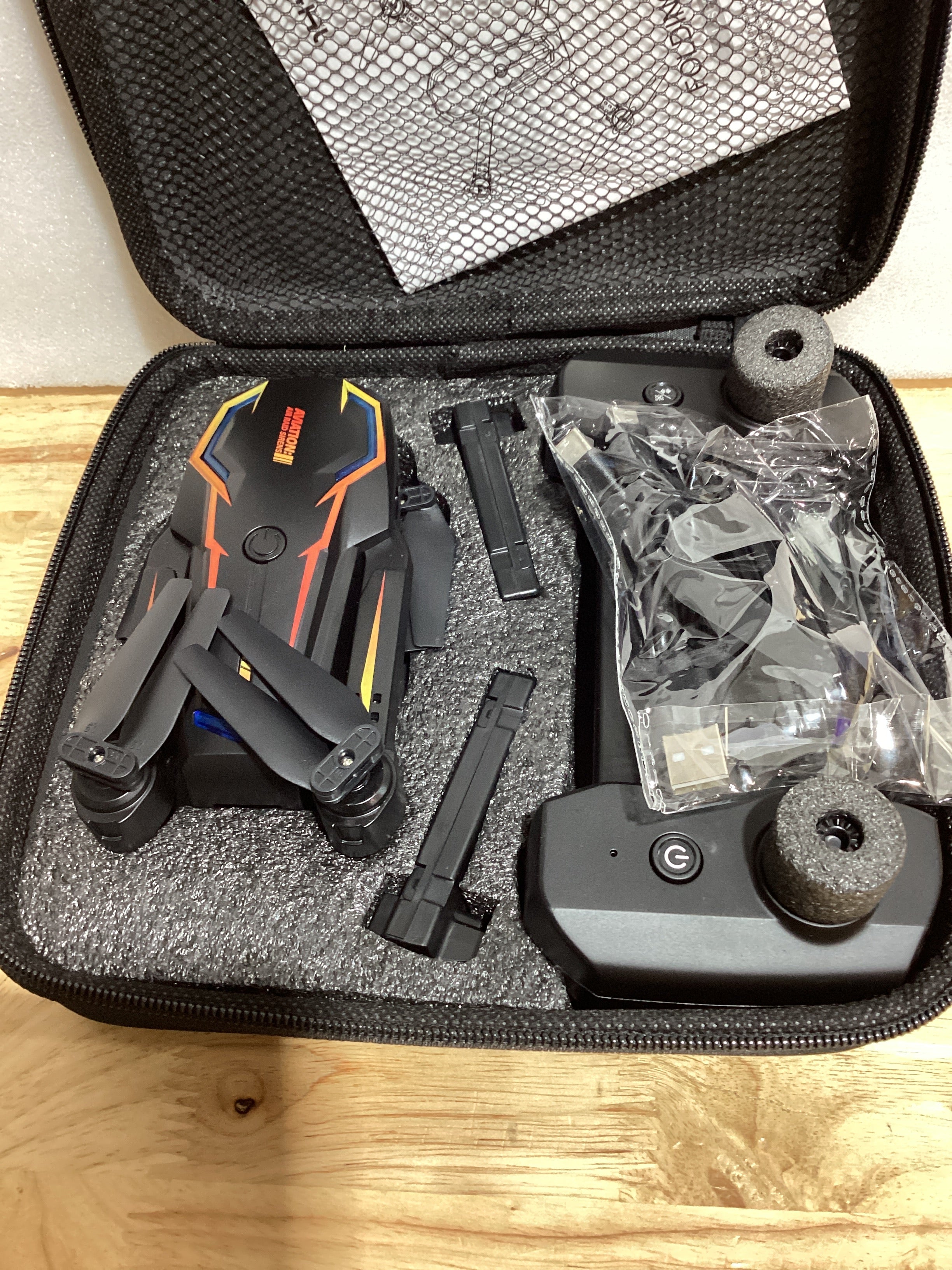 Drone FPV 2K con Camara para Adultos y Principiantes — 2 Baterias y Estuche Incluidos