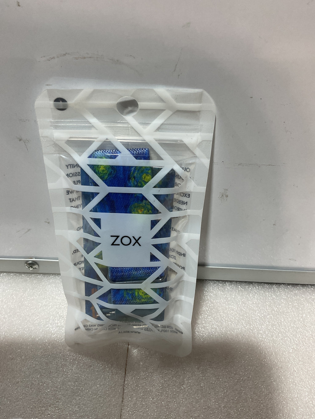 Correa ZOX para Smartwatch Android 22mm – Starry Night, Elástica Suave con Arte Motivacional