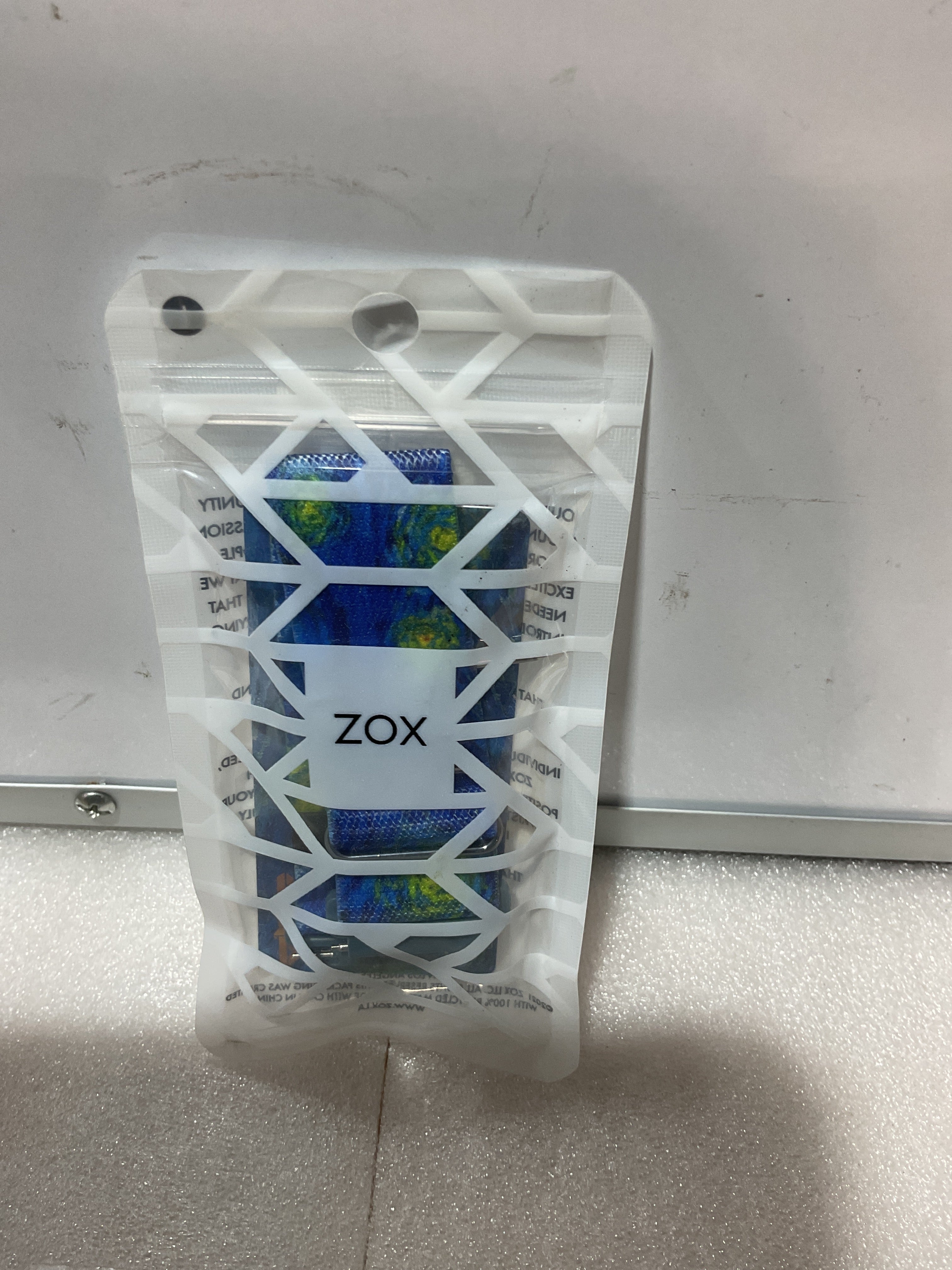 Correa ZOX para Smartwatch Android 22mm – Starry Night, Elástica Suave con Arte Motivacional