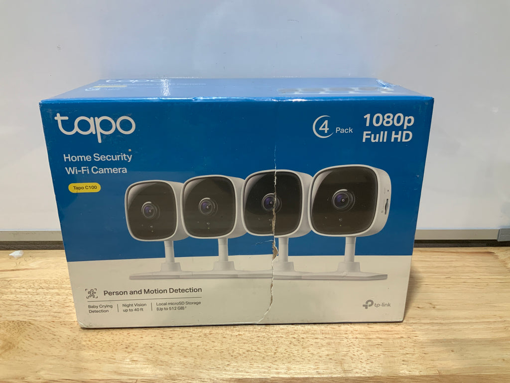 Tapo – Cámara de Seguridad Interior 1080P FHD, Detección de Movimiento, Visión Nocturna 40 ft y Audio Bidireccional
