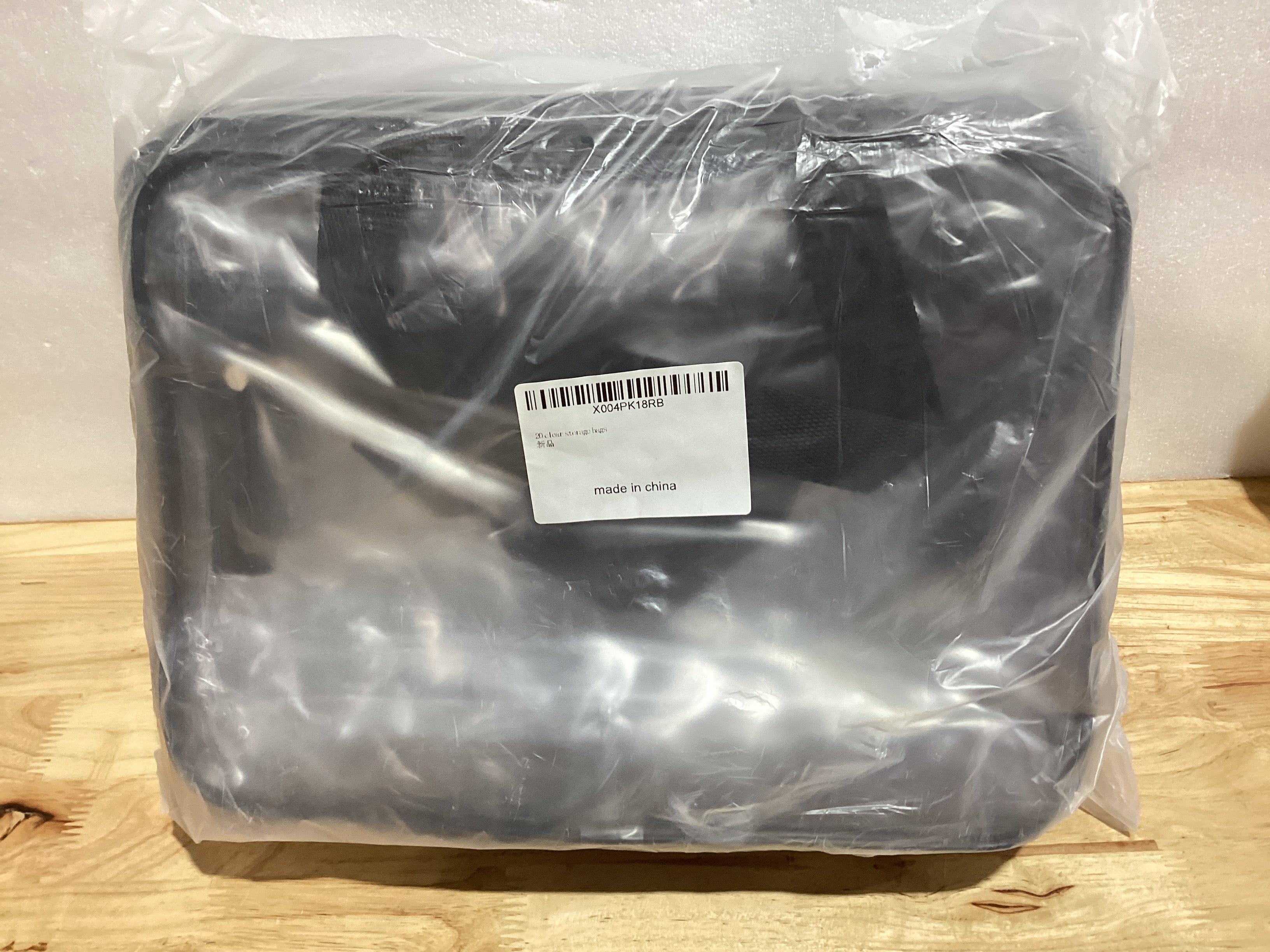 Bolsa Organizadora de Cosméticos de Viaje PVC Transparente – Pack de 20 Unidades