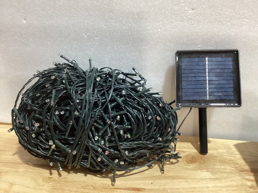 Luces Solares Decorativas ELECGO Multicolor ⚠️ NO INCLUYE ESTACA DE TIERRA — LED Impermeable, 8 Modos, Para Jardín y Festivales