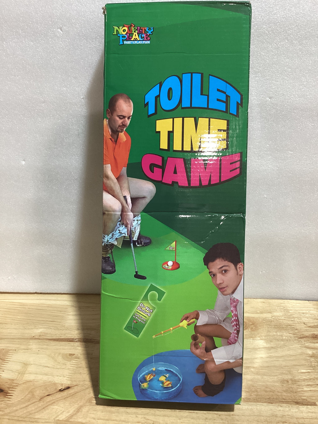Juego de Mini Golf para Baño Novelty Place — Regalo Divertido para Hombres, Día del Padre, Navidad y San Valentín