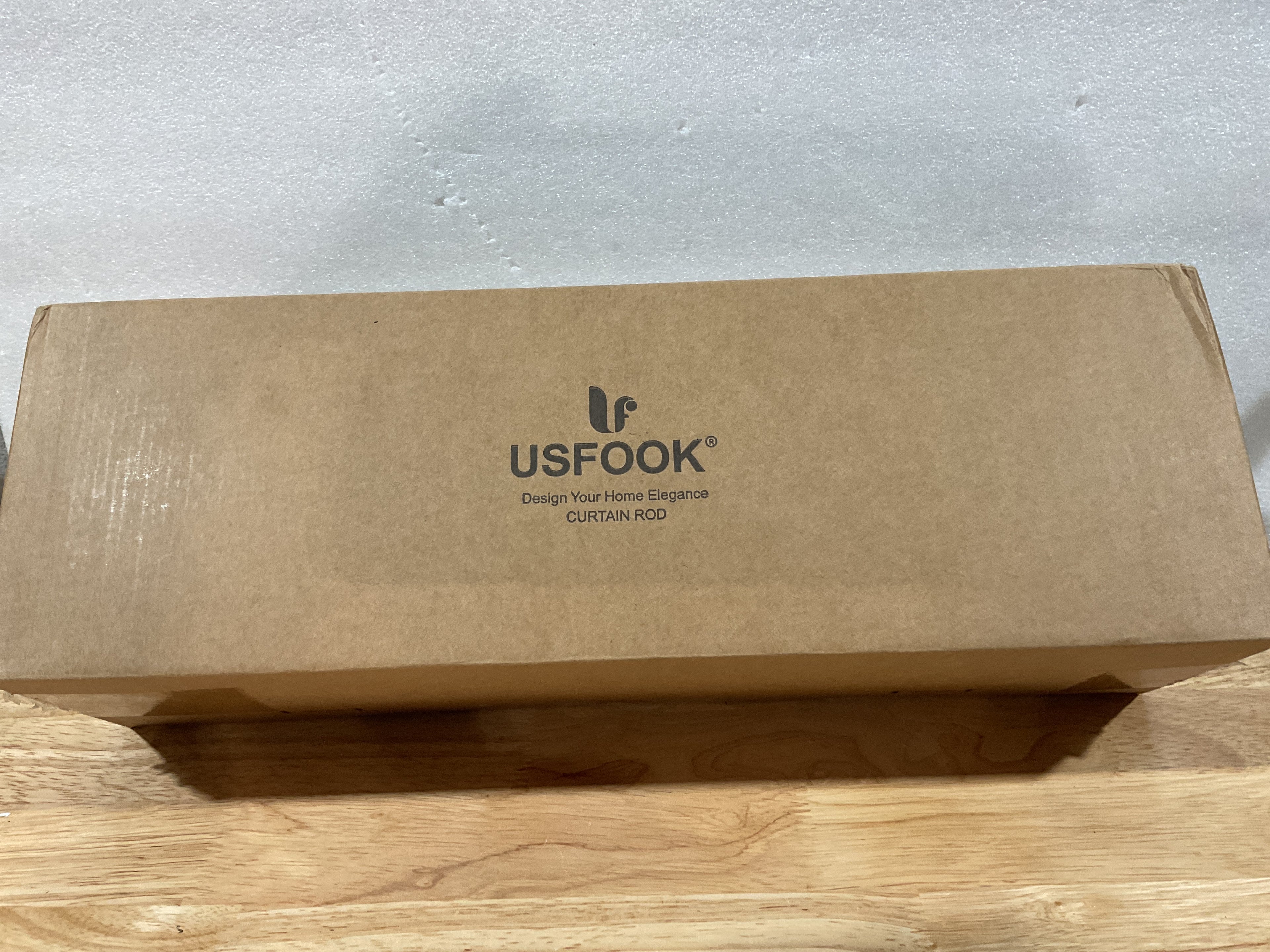 Pack de 2 Barras para Cortinas USFOOK 32–58 Pulgadas – Resistentes, Telescópicas y Elegantes