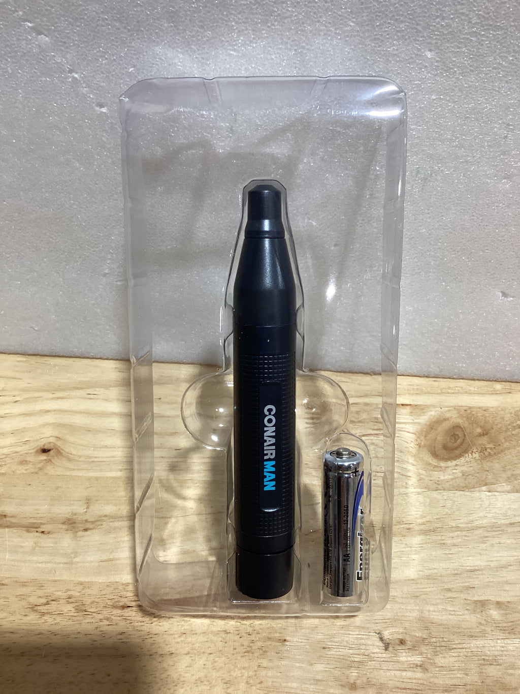 Recortador de Vello Nasal ConairMan para Hombre – Nariz, Oídos y Cejas, Cuchilla 360° Sin Jalar, Inalámbrico con Bolsa