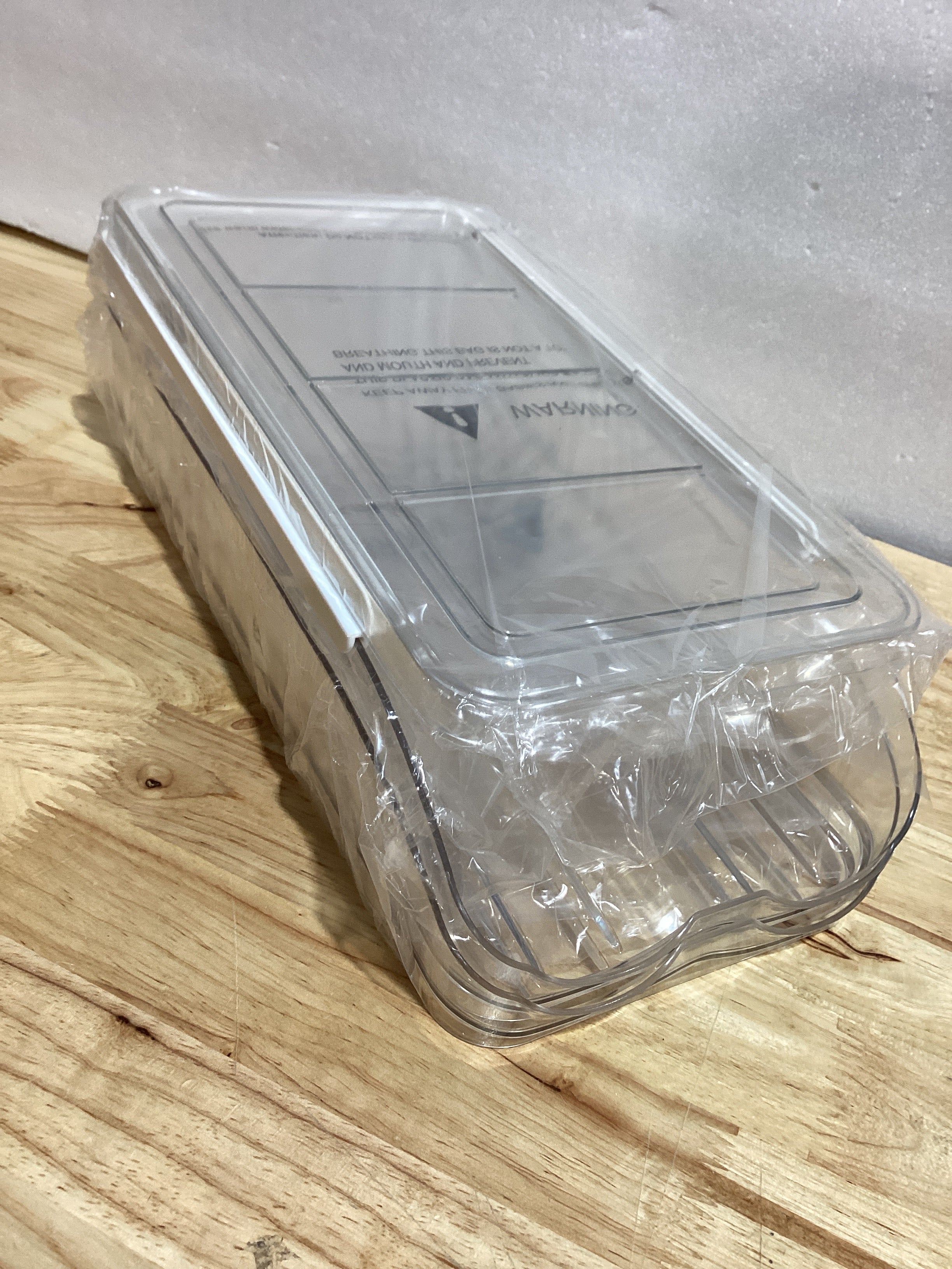 RoskDeewat Soporte para Huevos para Refrigerador, Contenedor de Huevos con Rodamiento Automático para Refrigerador, Organizadores Apilables para Refrigerador y Almacenamiento con Tapa, Dispensador