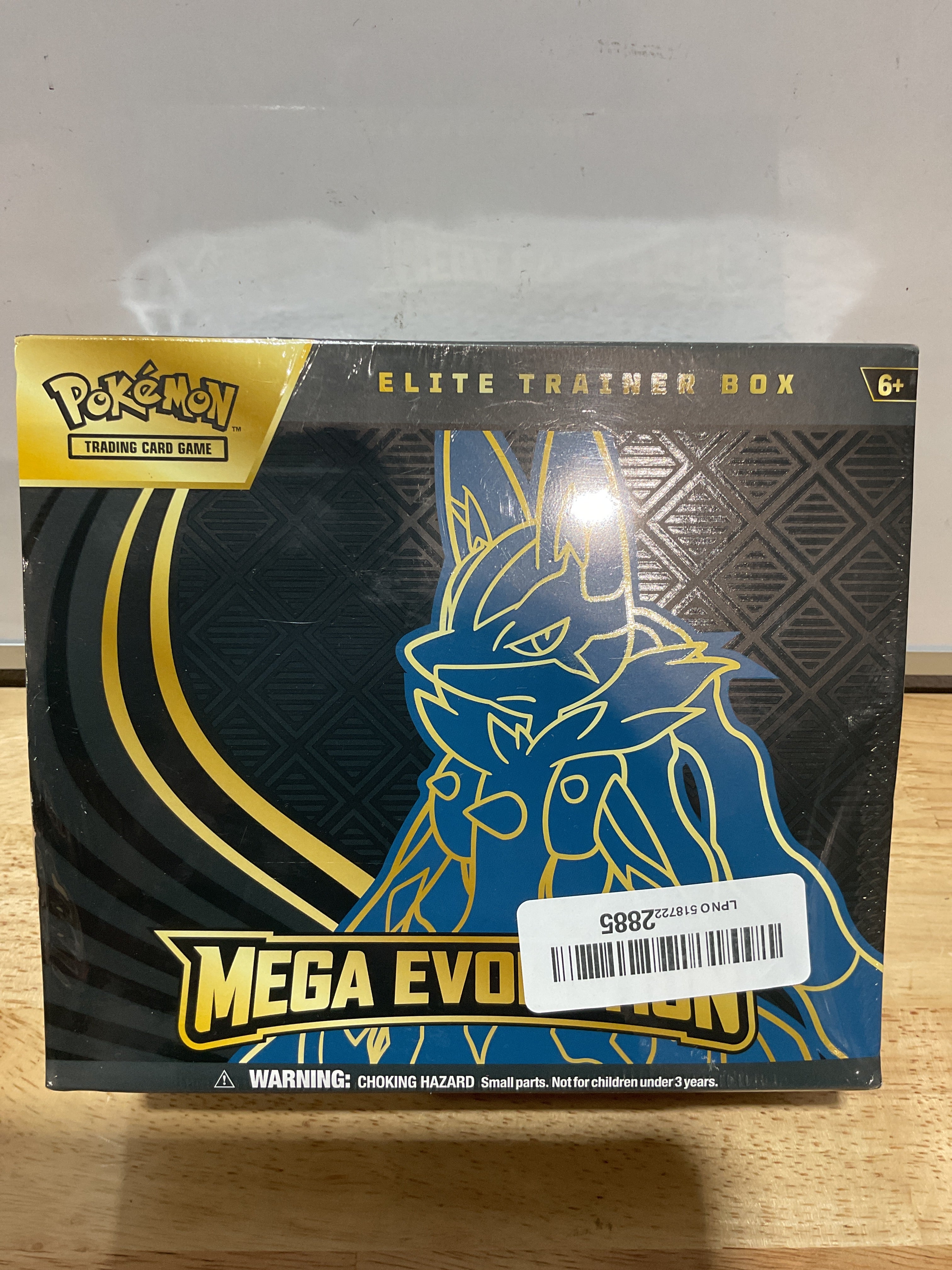 Pokémon TCG Mega Evolution Elite Trainer Box Mega Lucario — Caja de Entrenador Oficial