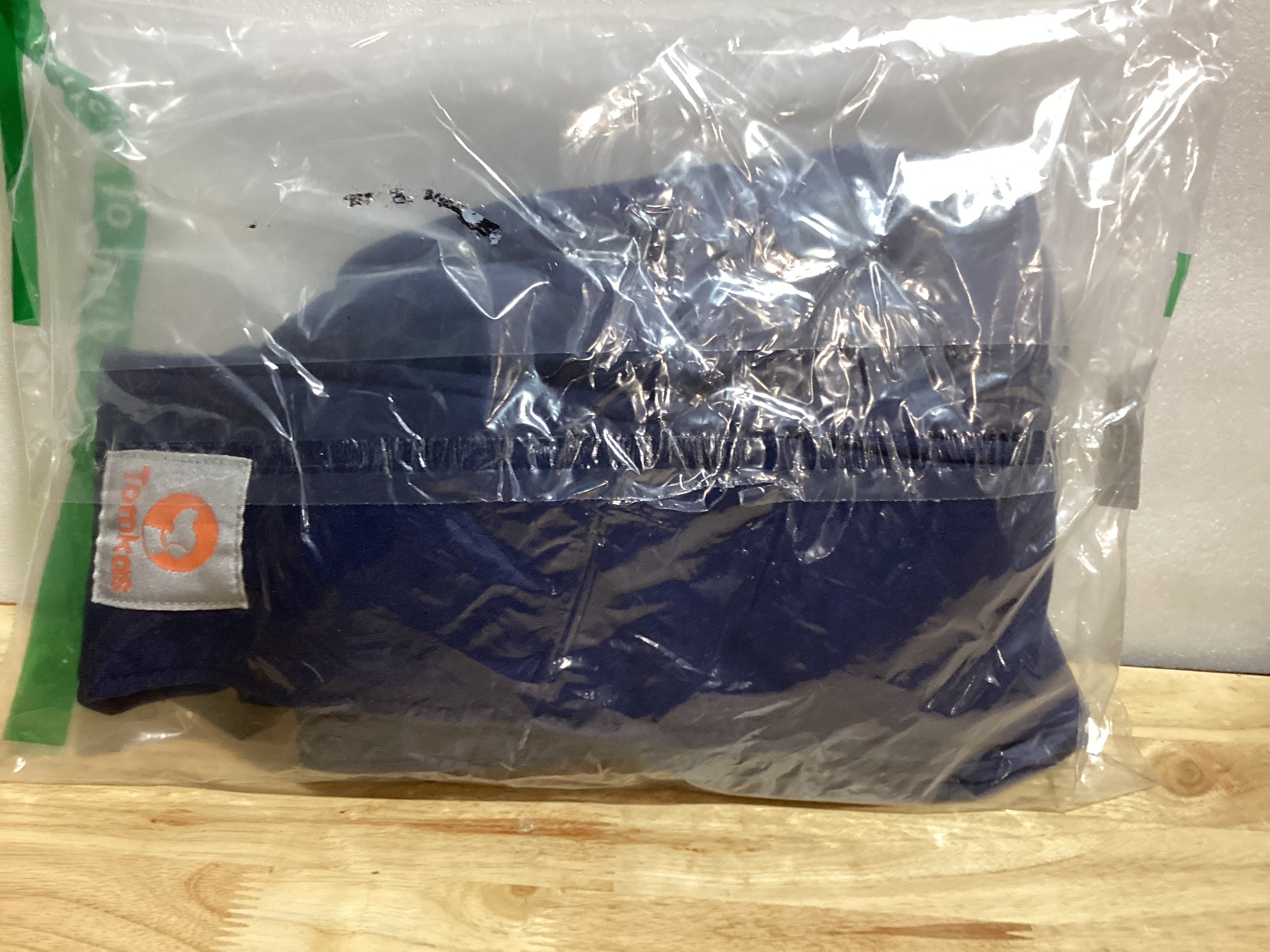 Tomkas Small Dog Sling Carrier - Zipper pocket & Adjustable strap - for 3 - 10 lbs pets(Dark Blue)