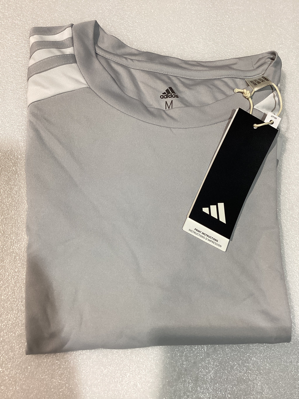 Camiseta de Fútbol Adidas Squadra 21 para Mujer – Talla M, Color Gris