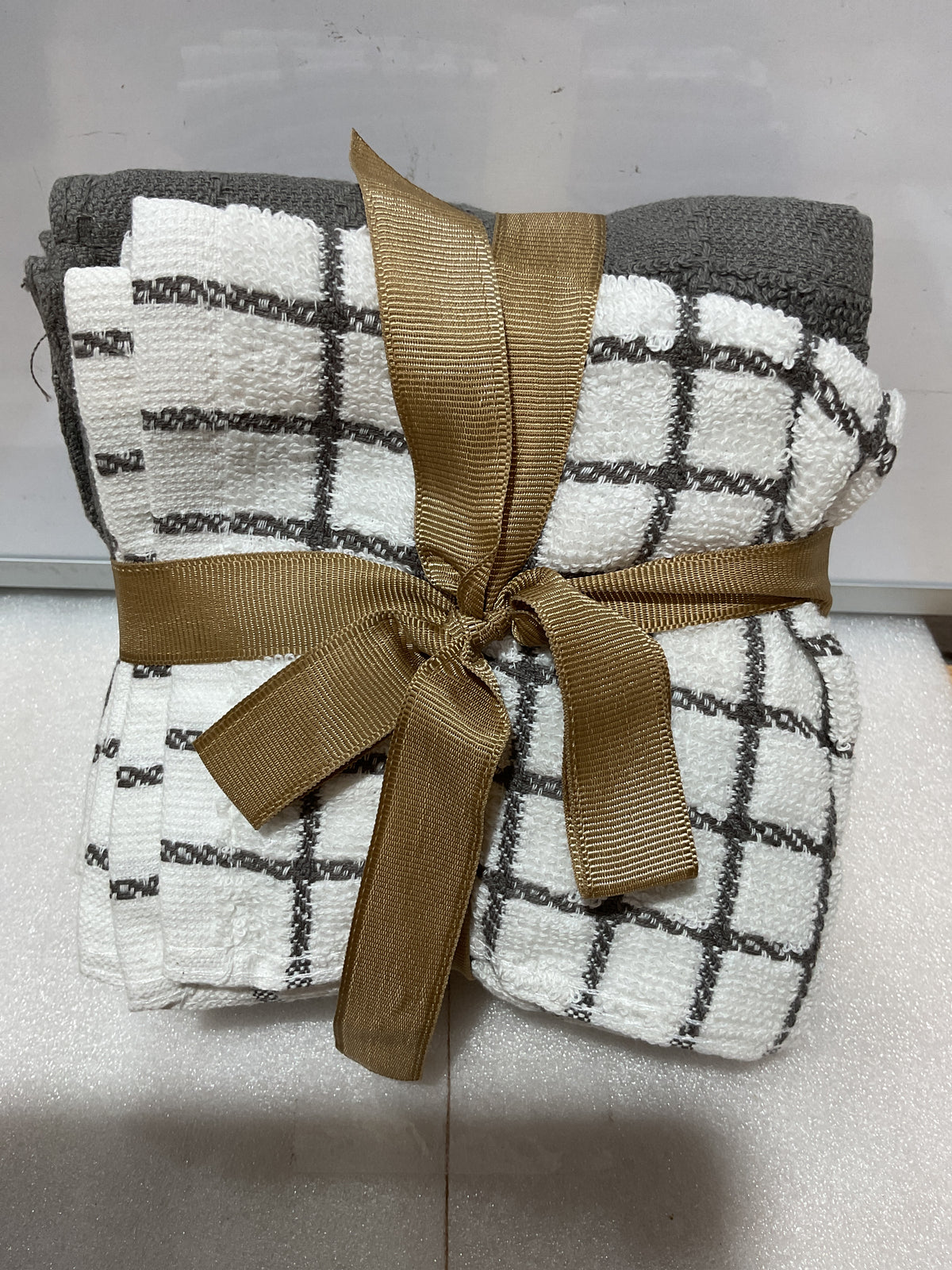 Trapos de Cocina de Algodón 100% | Paquete de 8 Paños Absorbentes para Lavar Platos
