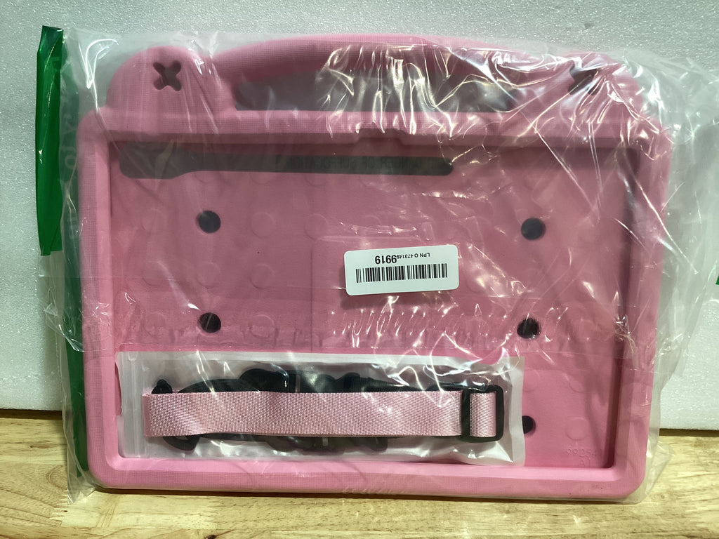 Funda Kwamaz para Niños Samsung Galaxy Tab S10 FE Plus 13.1" – EVA Antigolpes con Asa, Soporte y Correa, Color Rosa