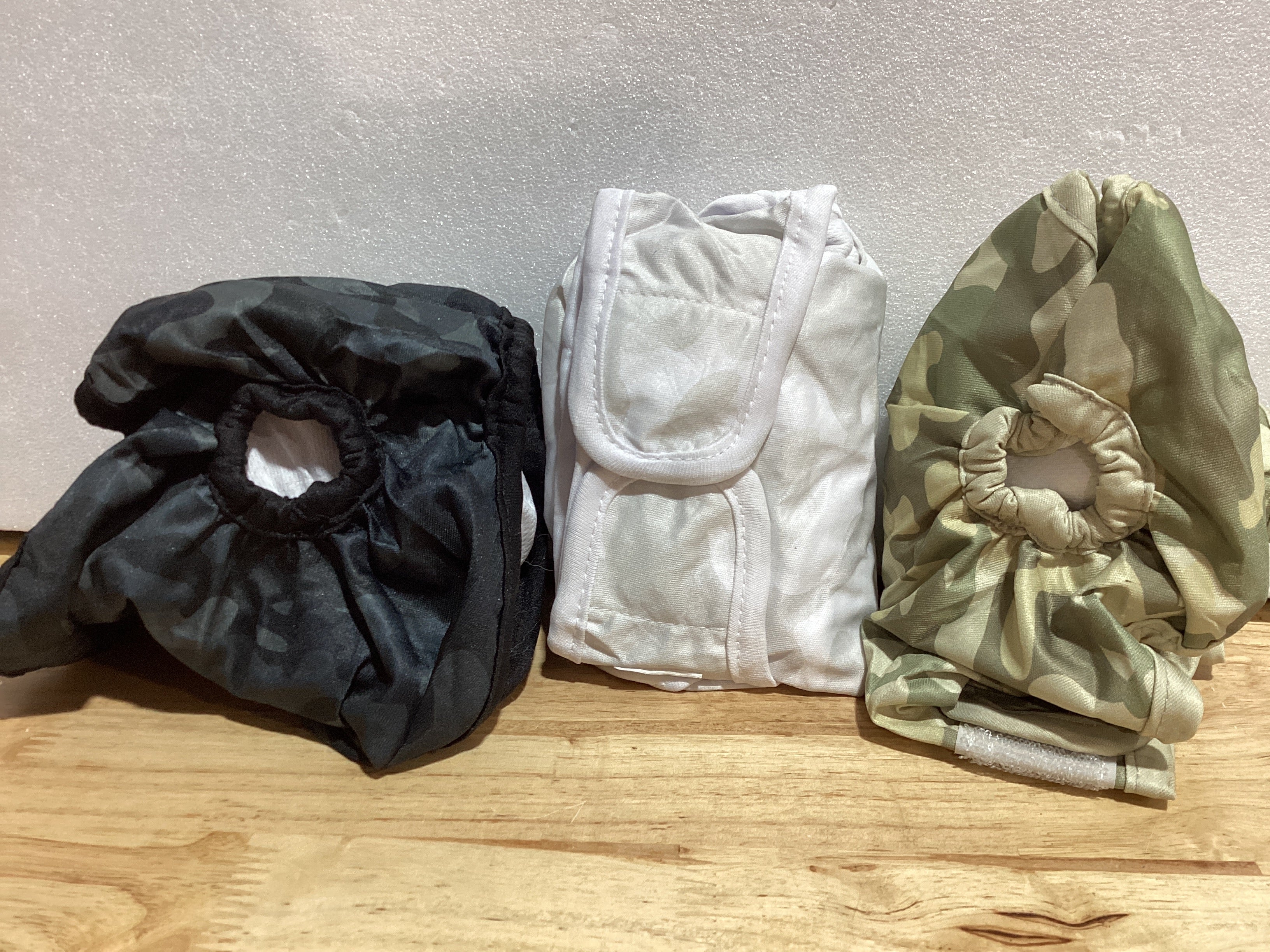 Pañales Lavables para Perro Pet Parents | Camo Talla S | Hembra y Macho | Con Extensores