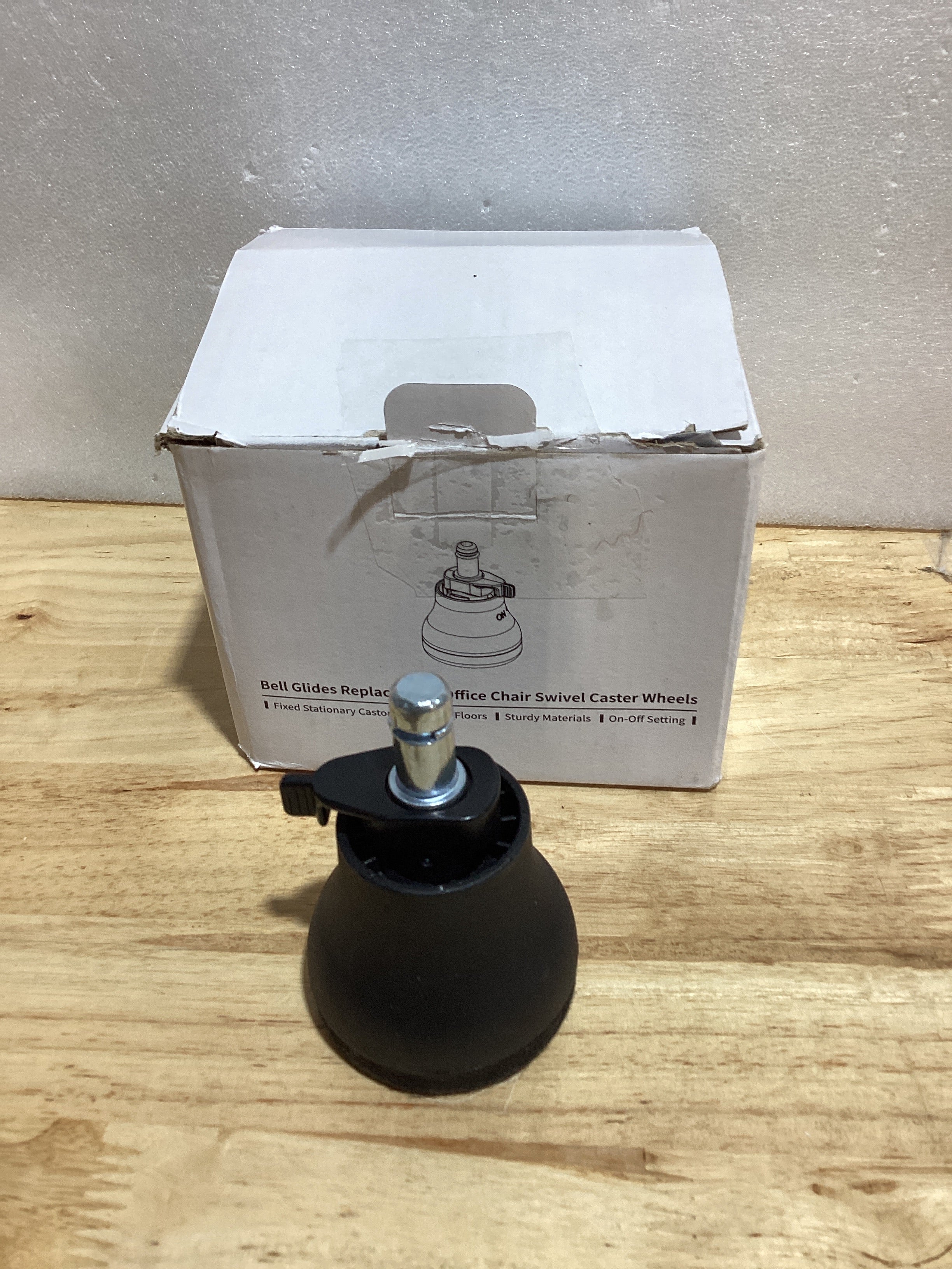 Ruedas Fijas para Silla de Oficina RCHYFEED Set x5 — Conversion de Rueda Giratoria a Deslizador para Pisos de Madera