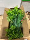 Plantas Artificiales Besteek 20 Pcs – Helecho Boston UV Resistente para Jardín y Hogar