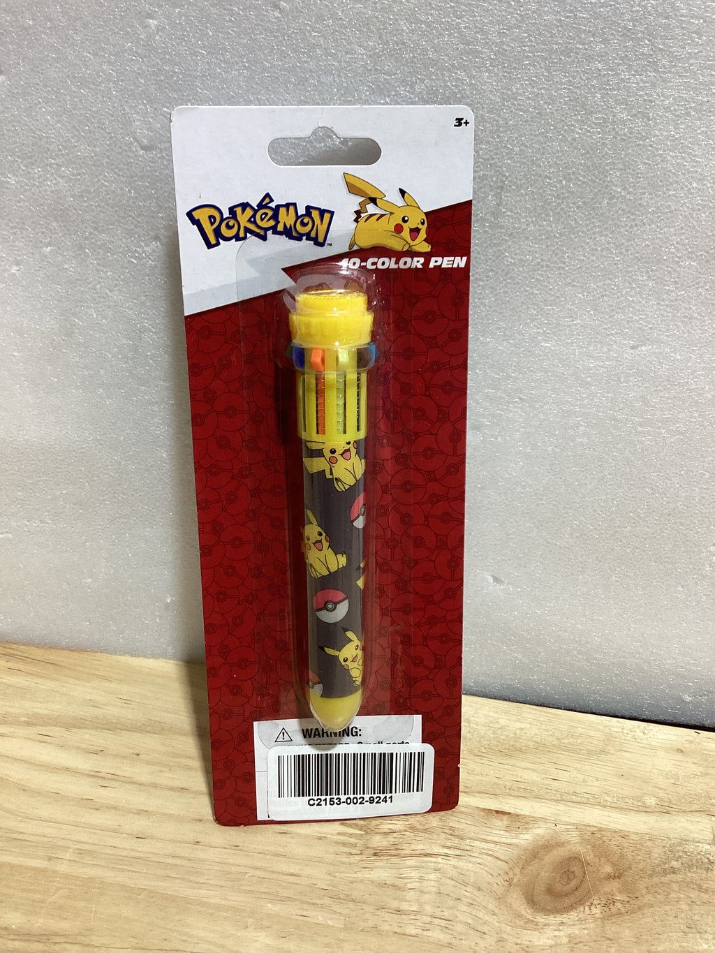 Pokémon Pikachu 10-1 Lápiz retráctil multicolor