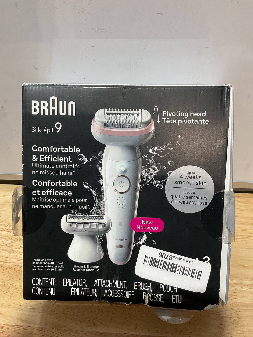 Braun Epilator Silk-épil 9 SES9-030 — Depiladora Eléctrica Mujer, Húmedo y Seco