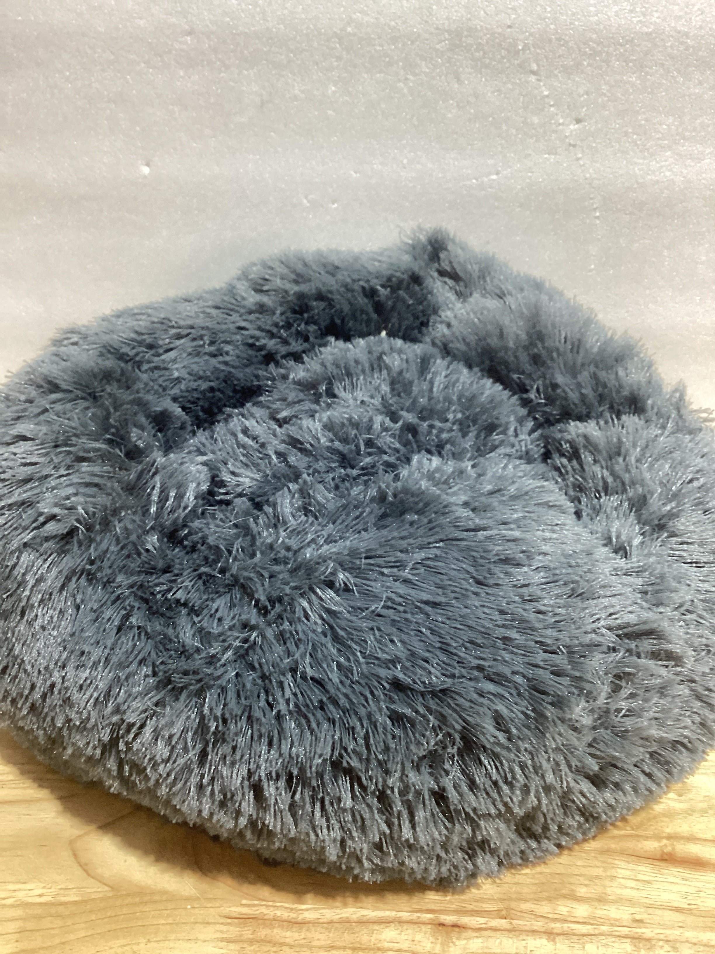 Cama Cueva para Perros y Gatos 70cm – Sofá Cama Cálido y Suave | Gris Oscuro