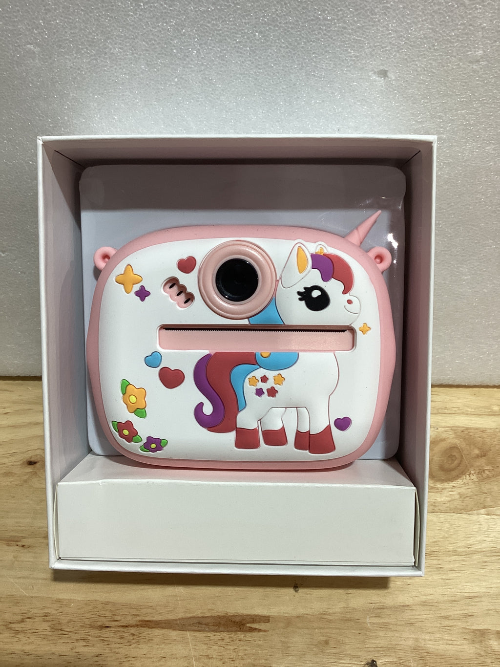 ⚠️ IMPORTANTE: Solo incluye 2 rollos de papel — Cámara Digital Infantil YOZISS Impresión Instantánea Sin Tinta, Rosa, Para Niños 3-12 Años