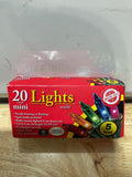 Cadena de Luces Mini Multicolor — 20 Bombillas Decorativas
