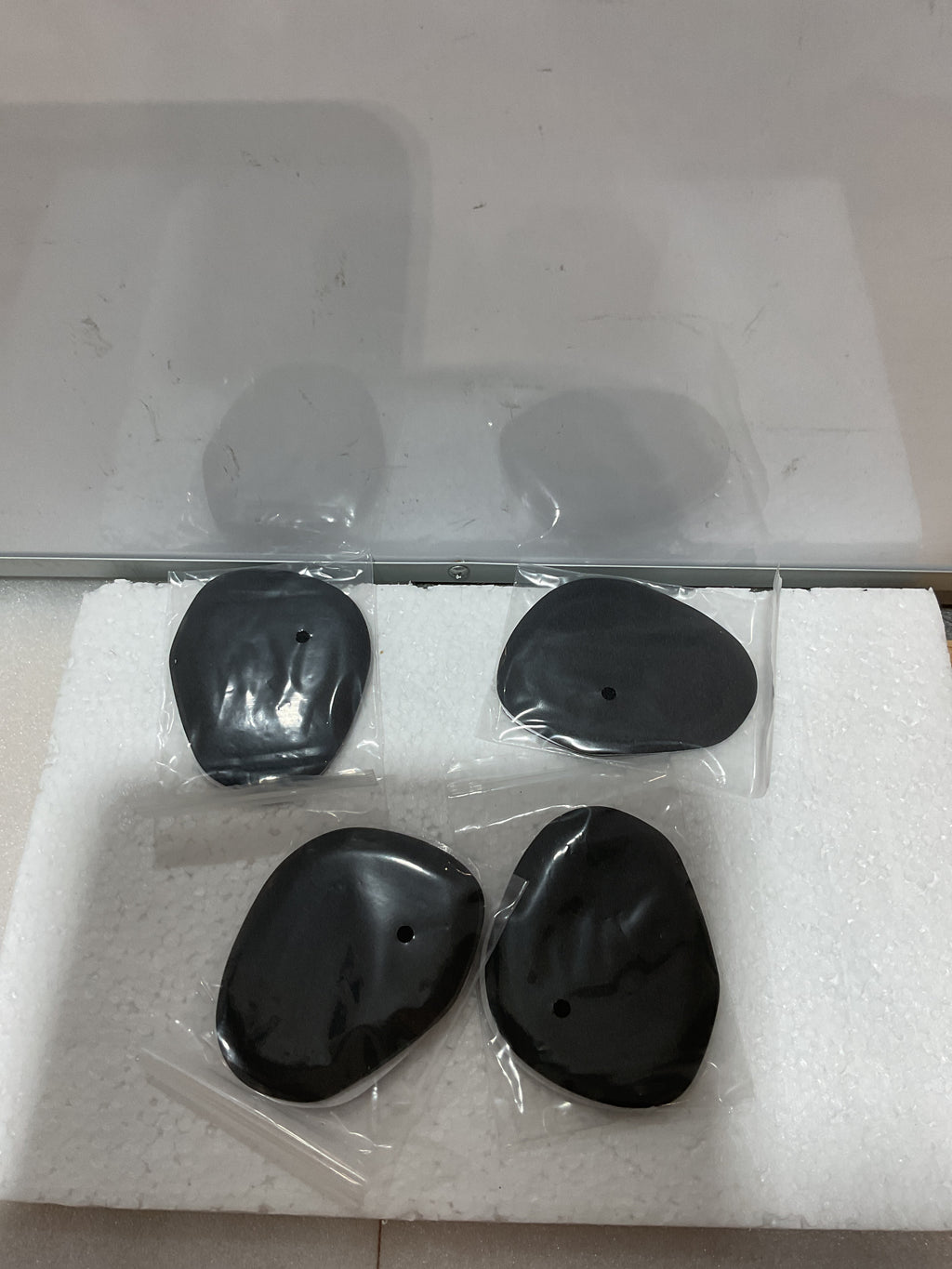 Almohadillas Metatarsales Bukihome para Mujer – 4 Pares Antideslizantes para Tacón y Sandalia (Negro)