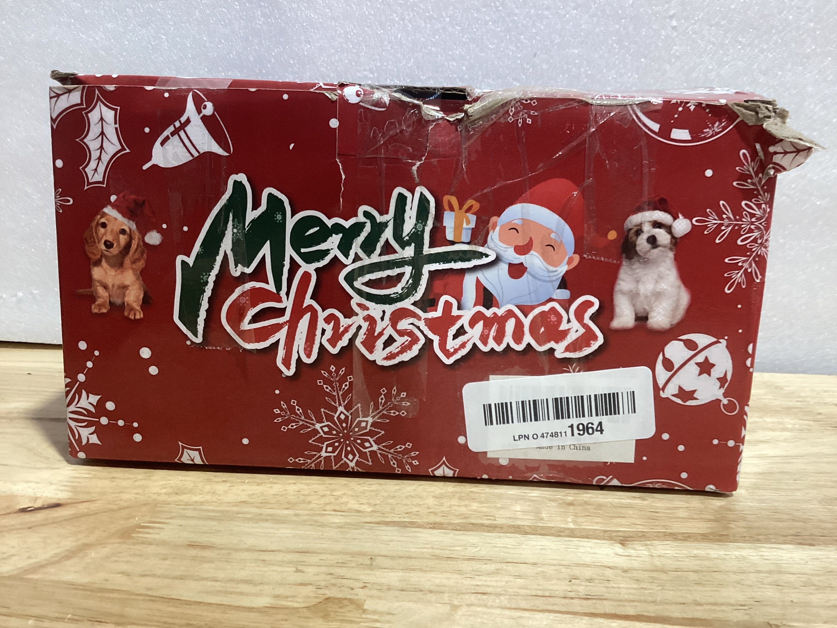 Set 15 Juguetes Navideños para Perros Beiker – Goma y Cuerda para Cachorros Pequeños y Medianos | Caja de Regalo