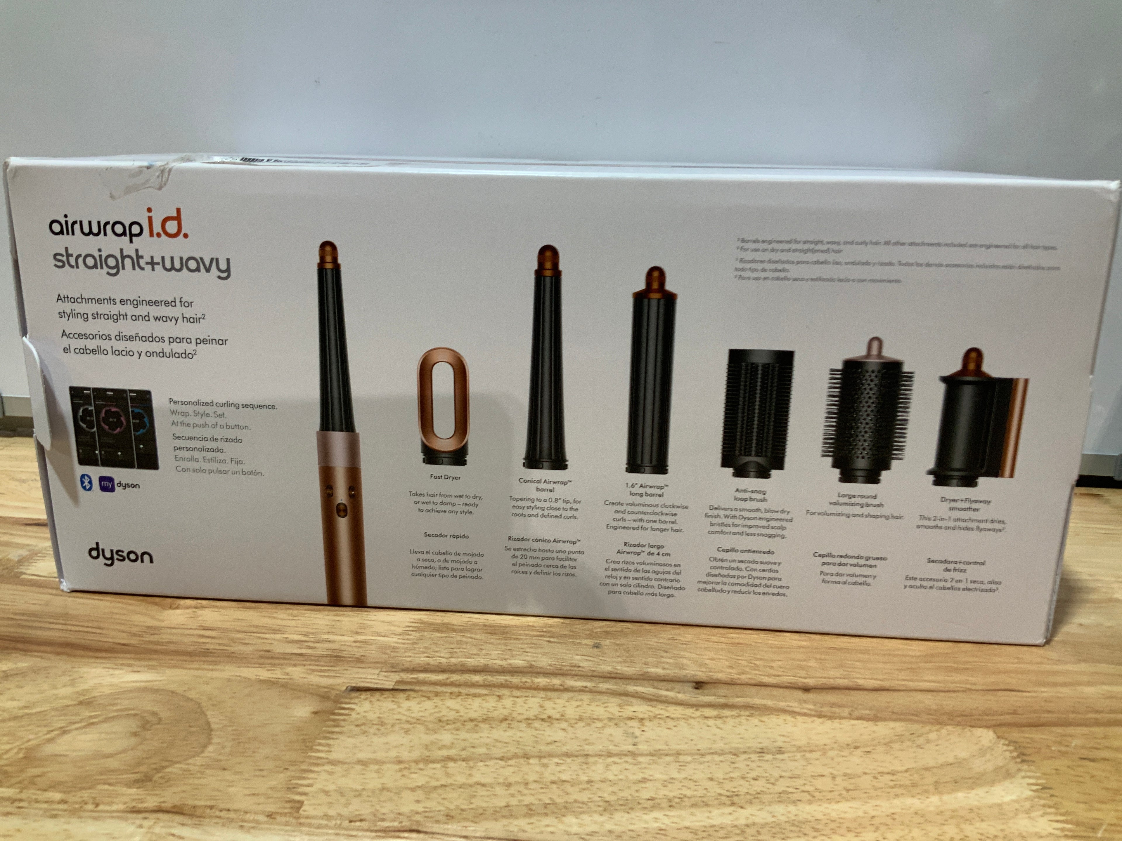 Dyson Airwrap i.d. Multi-Styler, Allure Winner, Bluetooth Connected, No Heat Damage, 6-in-1 Versatility, Intelligent Hair Styler