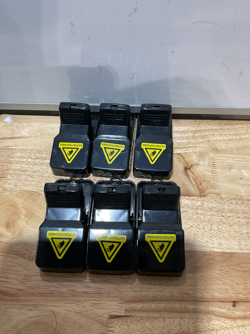 Trampas para Ratones Reutilizables Pack x6 — Eficaces para Uso Interior en el Hogar
