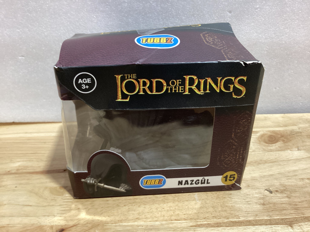 Figura coleccionable de vinilo de pato de goma Nazgûl Ringwraith de TUBBZ, edición en caja - Merchandising oficial de El Señor de los Anillos - Televisión, películas y videojuegos
