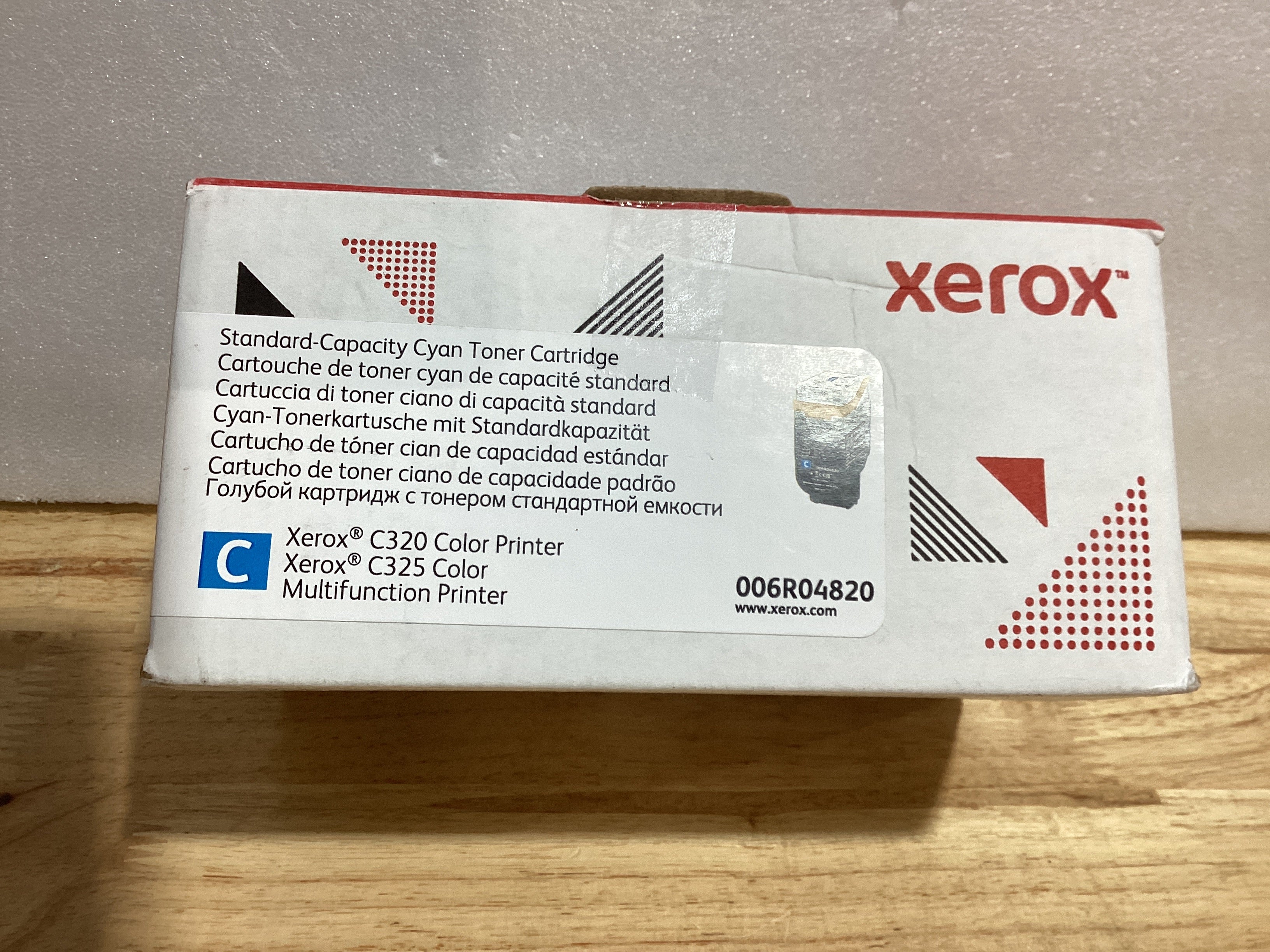 Toner Xerox Original Cyan C320/C325 — 1800 Paginas de Impresion de Alta Calidad