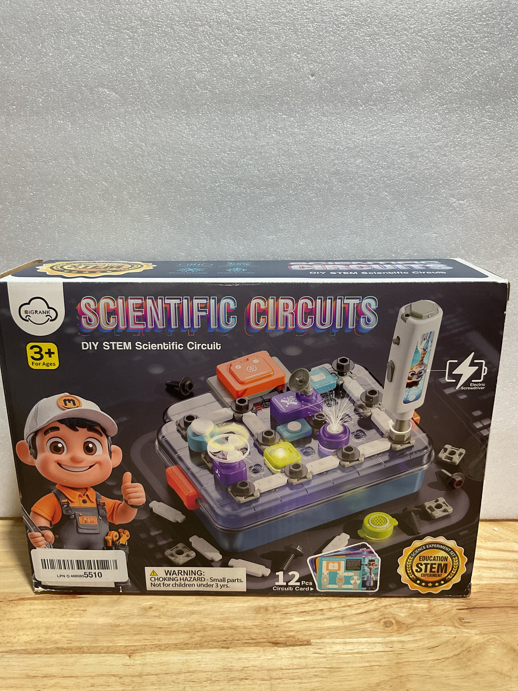 Kit de Ciencia STEM para Niños 5-12 Años – 58 Piezas de Circuitos y Más de 520 Proyectos