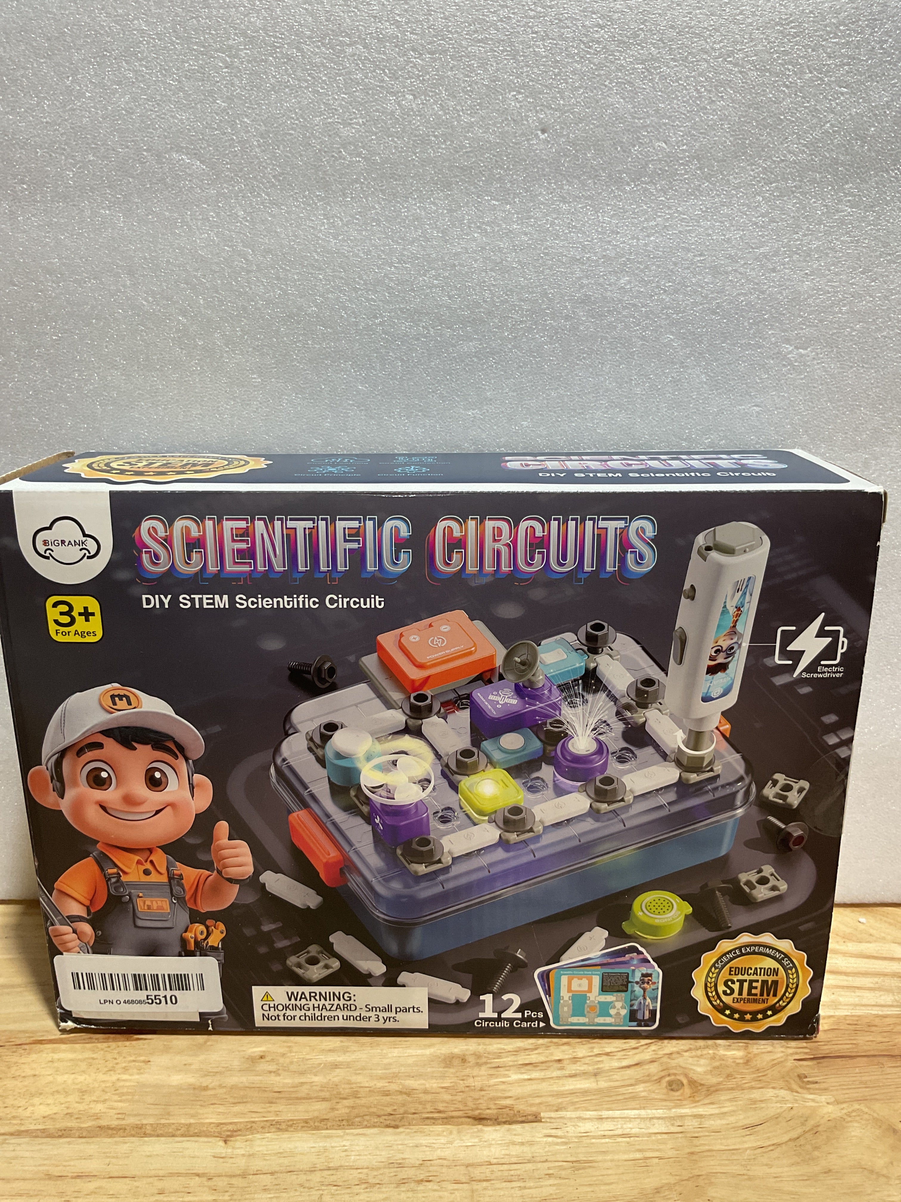 Kit de Ciencia STEM para Niños 5-12 Años – 58 Piezas de Circuitos y Más de 520 Proyectos