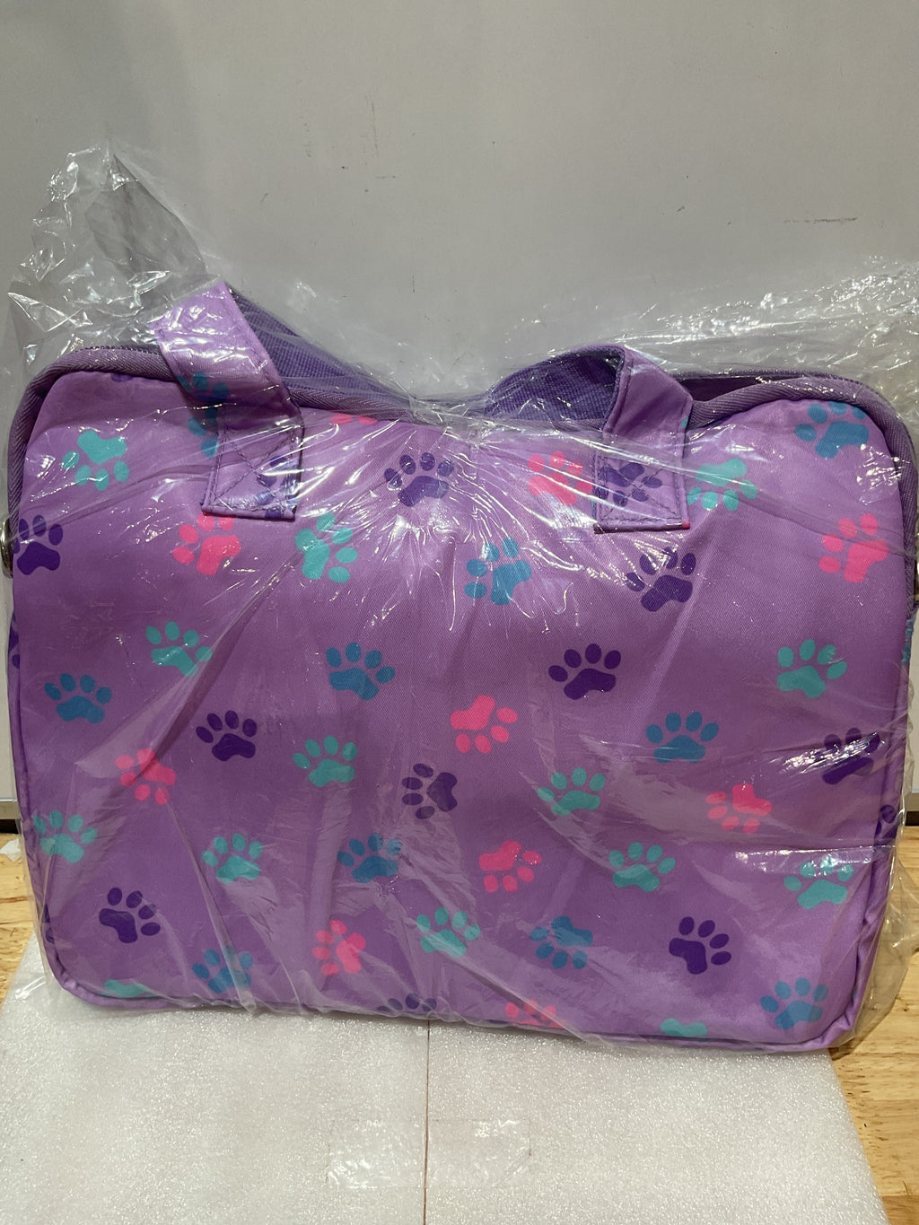 Bolso Porta Laptop y Tablet 12.5" OCTSKY para Niñas – Diseño Gato Morado con Correa