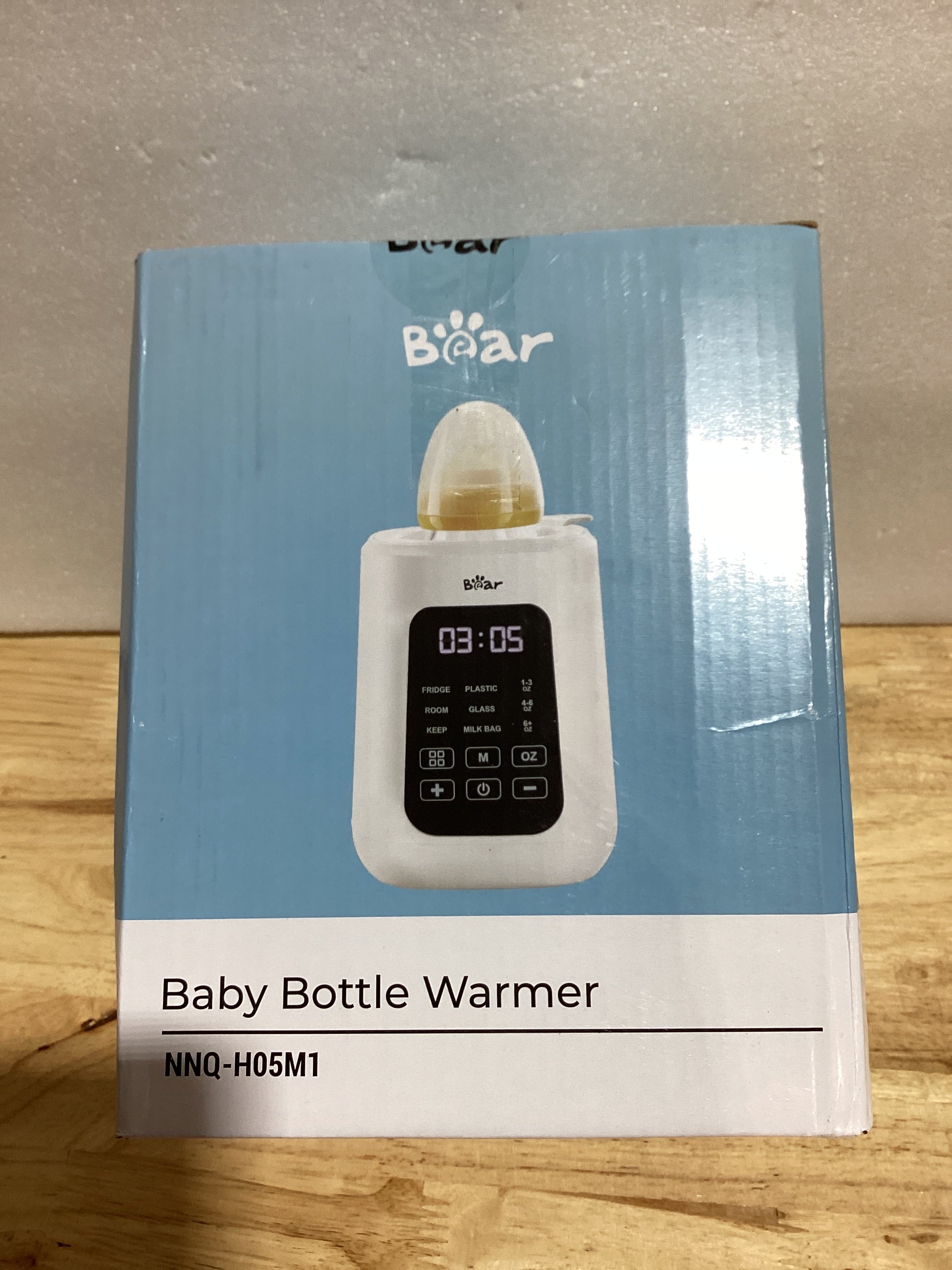Calentador de biberones, calentador de biberones rápido 5 en 1 y esterilizador con temporizador, para alimentos de bebés y descongelar el calentador sin BPA, con pantalla LCD, control preciso de temperatura para leche materna y fórmula