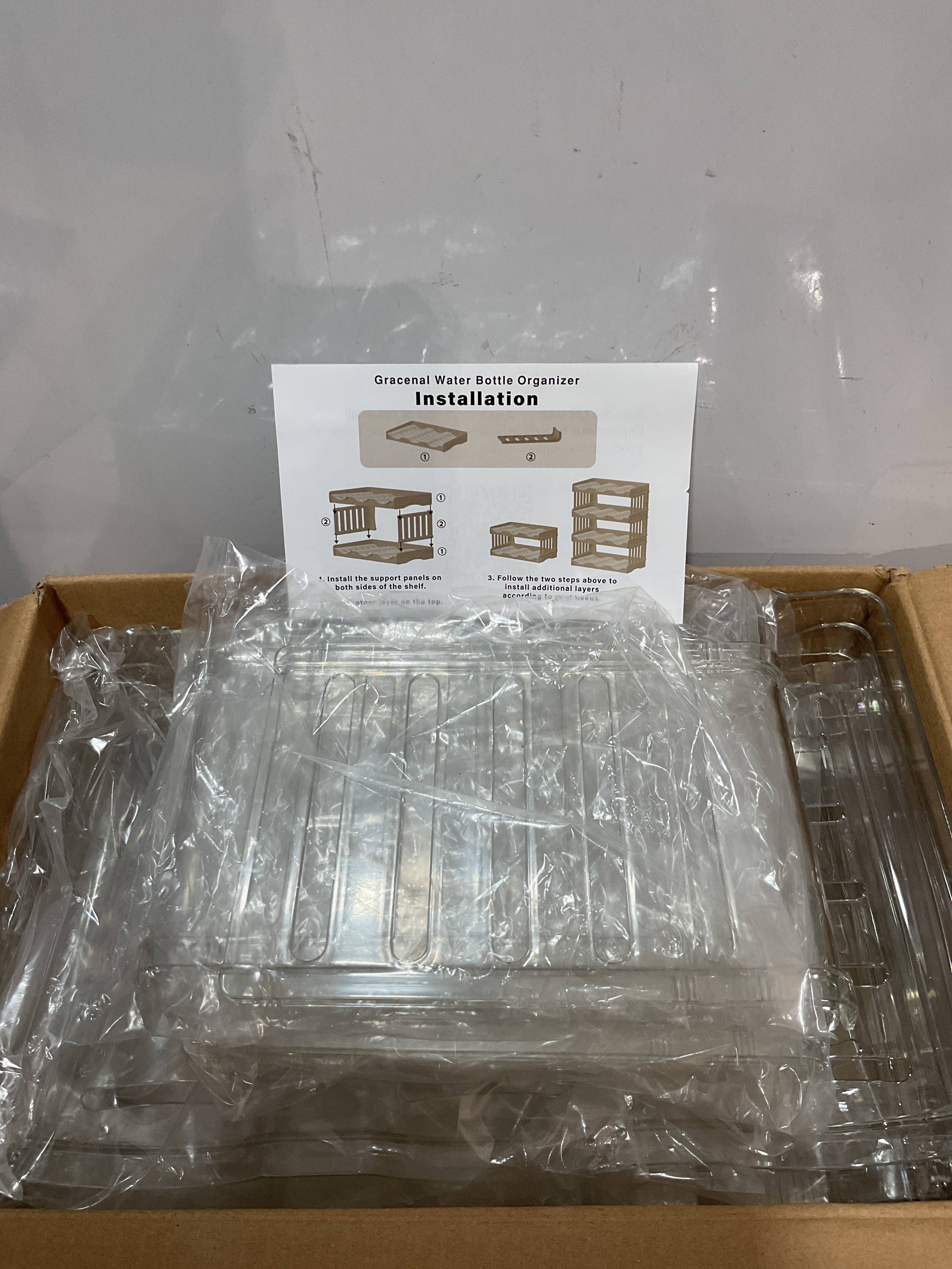 Organizador Apilable para Vasos Stanley 40 oz — Gracenal 4 Pack (12 Botellas)