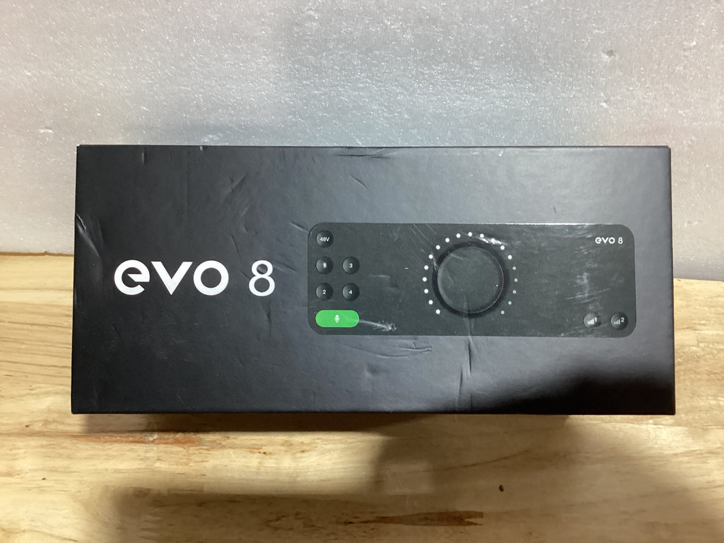 Interfaz de Audio USB Audient EVO 8 — 4 Entradas, 4 Salidas, Ideal para Grabación y Podcasting