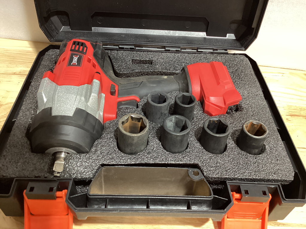 Llave de Impacto Inalambrica DIYtoolifz 1/2 Pulgada — 1700 Ft-lbs Compatible con Bateria Milwaukee 18V