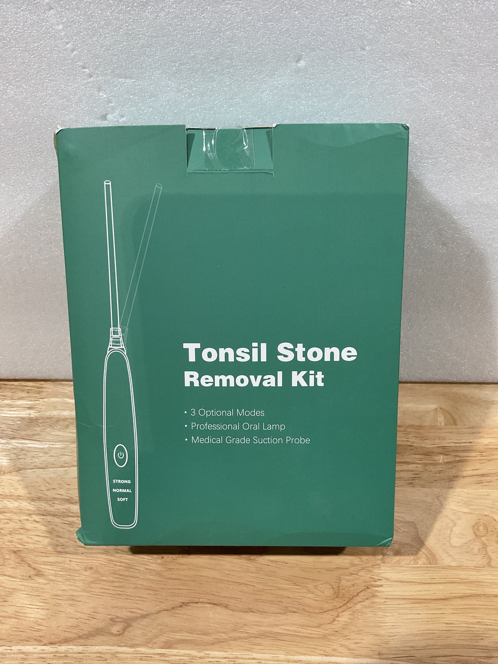 Removedor de cálculos amigdalinos, limpieza cómoda, indolora y de alta precisión, kit 12 en 1, aspirador electrónico con rotación de 150 grados, la mejor herramienta para eliminar cálculos amigdalinos (verde) 
