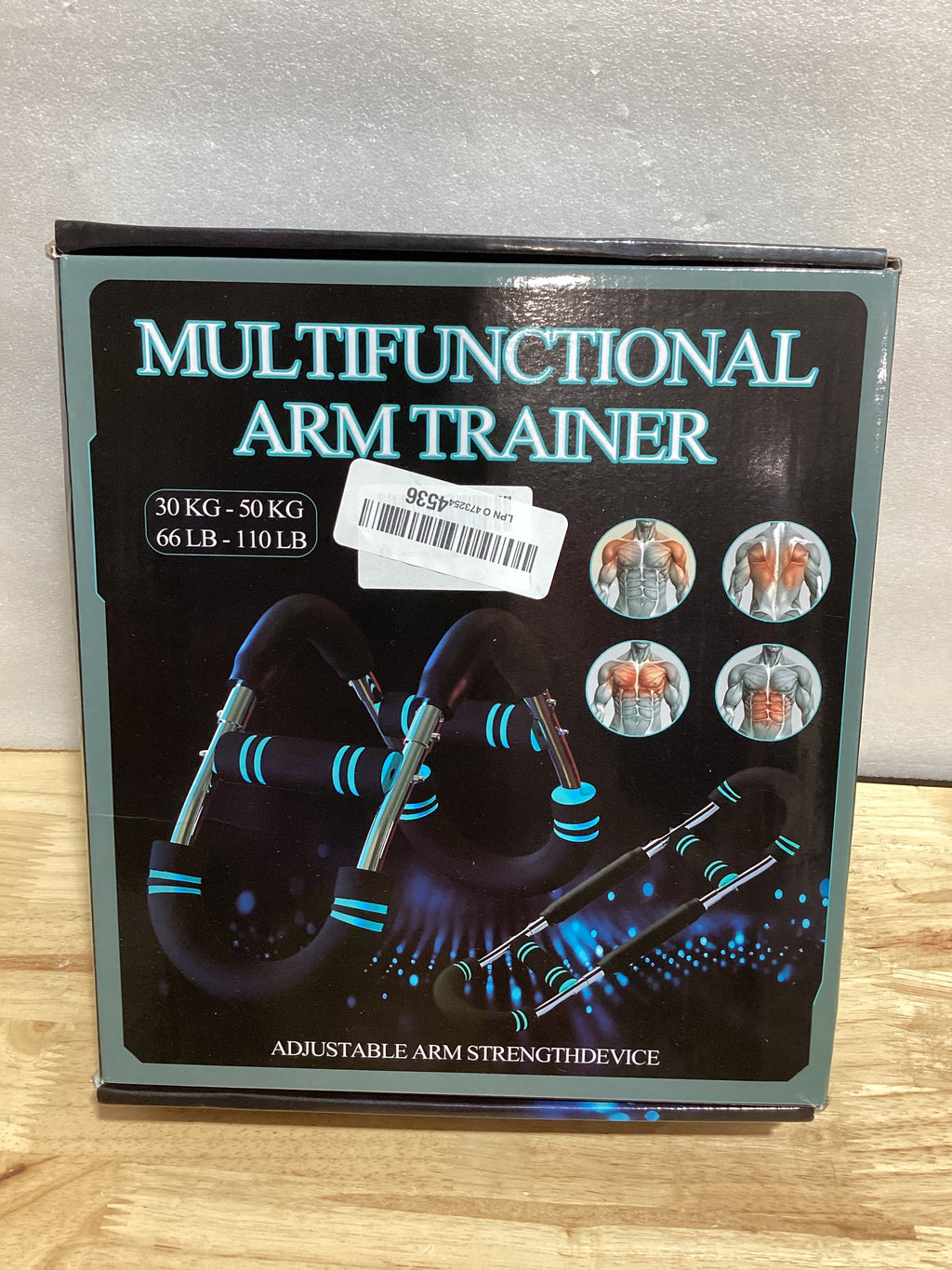 Entrenador de Brazos Twister Stcohyz — 9 Niveles de Resistencia (30-50kg), Pecho y Brazos, Para Casa y Gimnasio